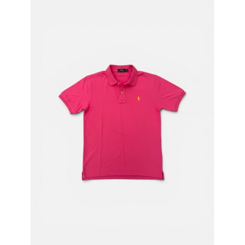 Polo Ralph Lauren Φούξια Ανδρική Μπλούζα Polo